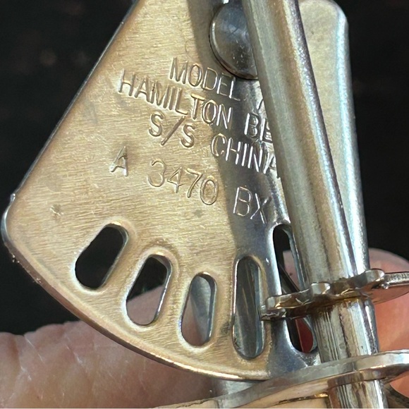 Hamilton Beach Model 78 Commercial Ice Cream Scoop White Handle Stainless Steel - Picture 6 of 6